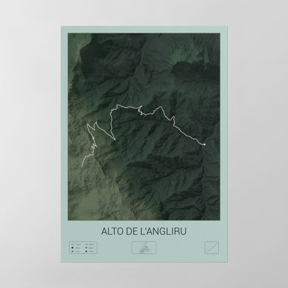 Alto de l'Angliru poster