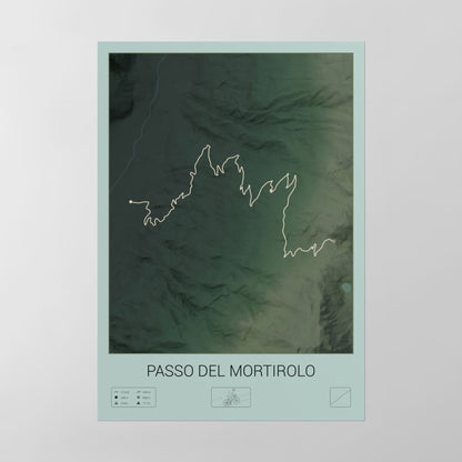 Passo del Mortirolo poster
