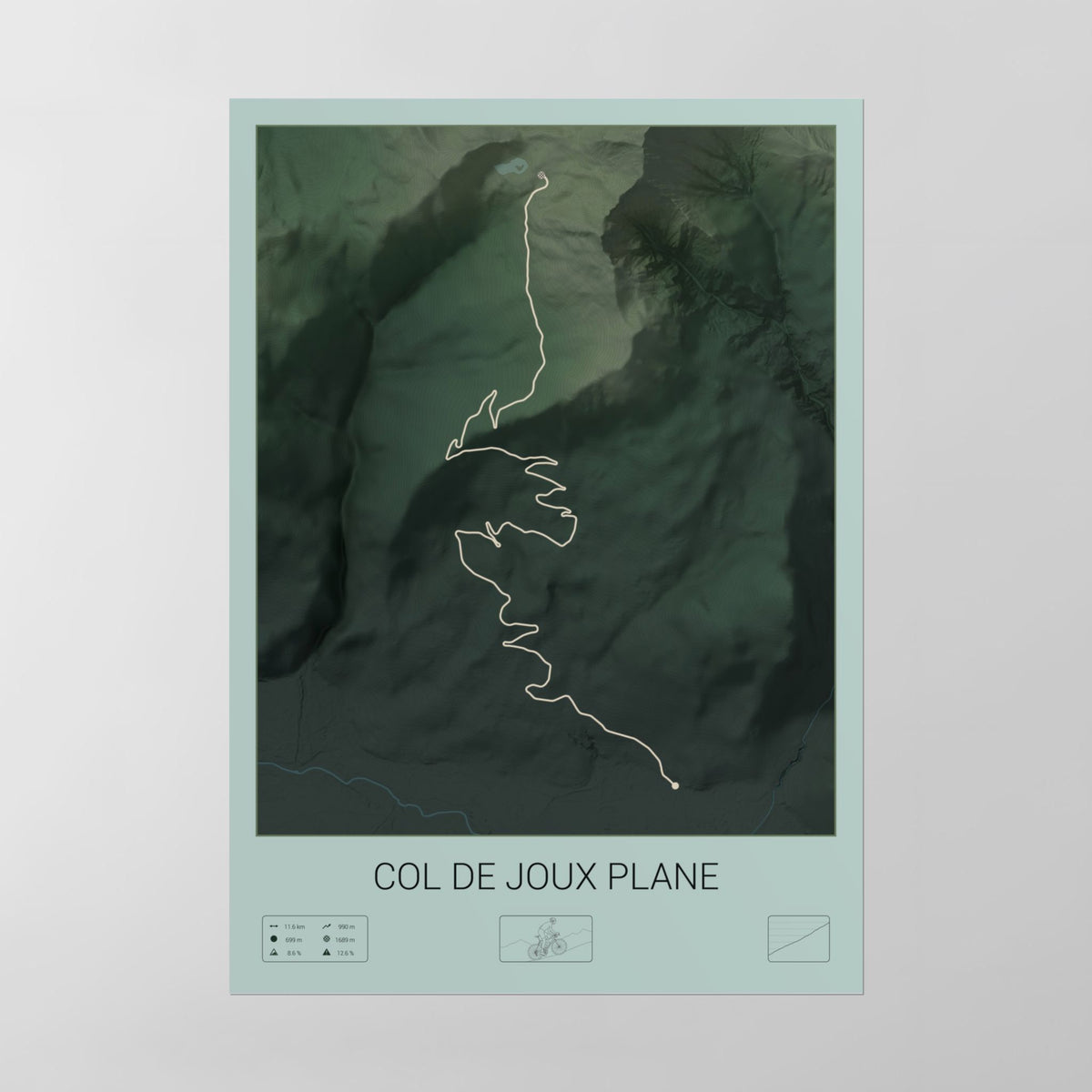 Col de Joux Plane poster