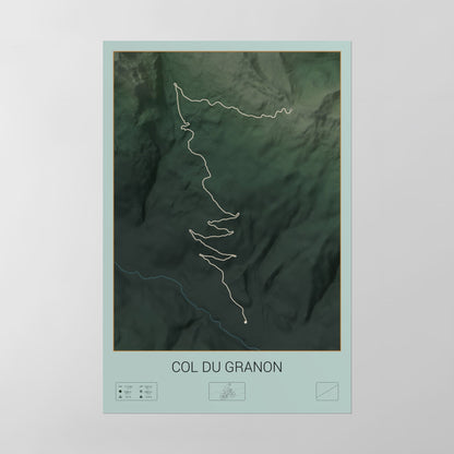 Col du Granon poster