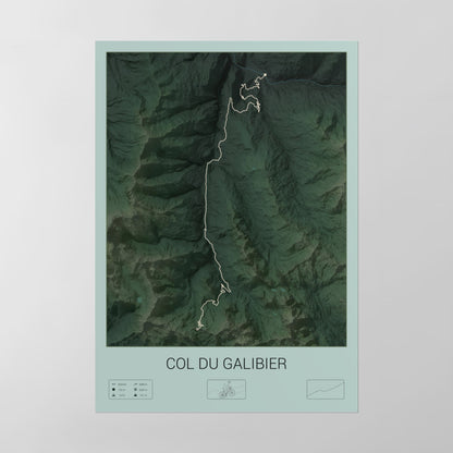 Col du Galibier poster