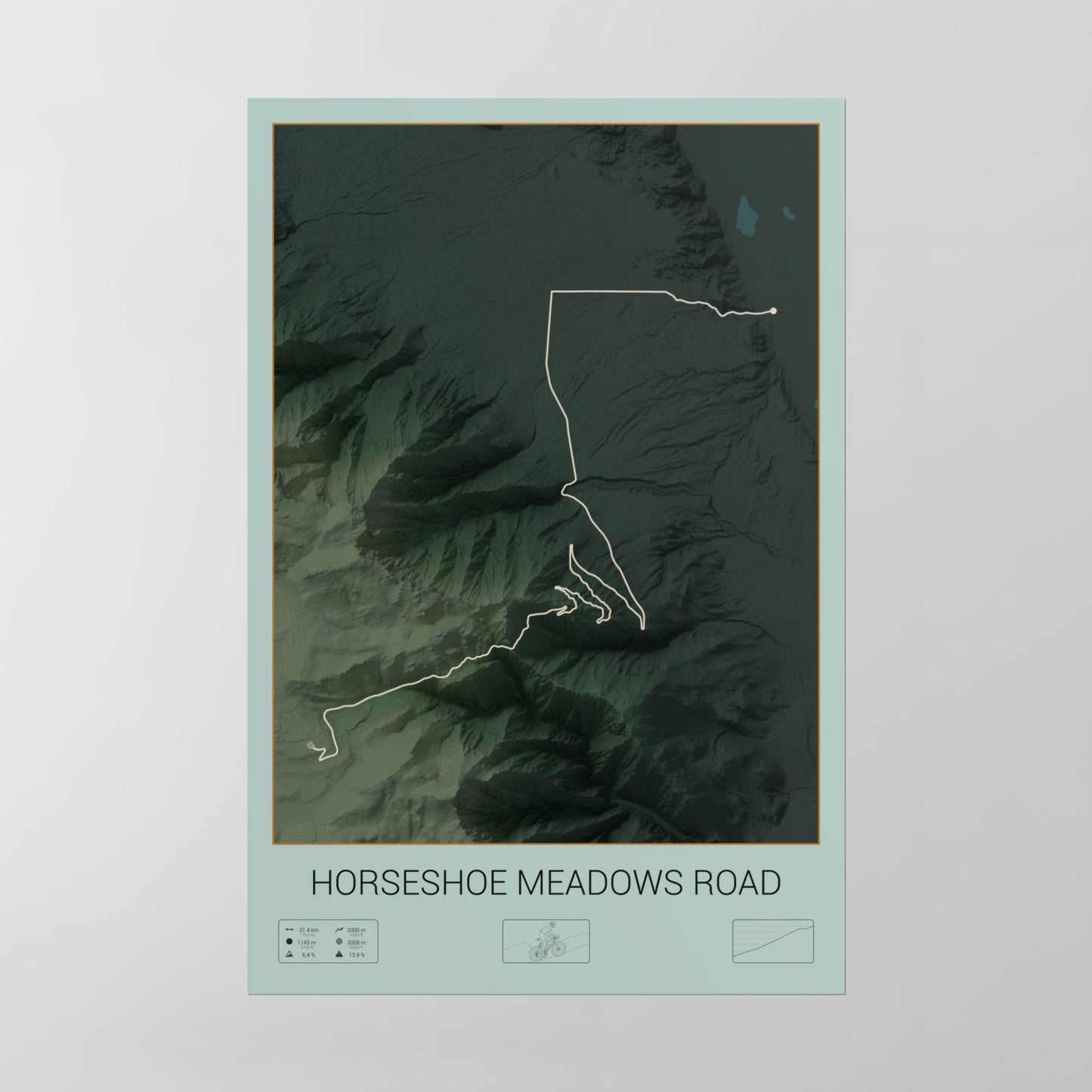 Horseshoe Meadows Road poster