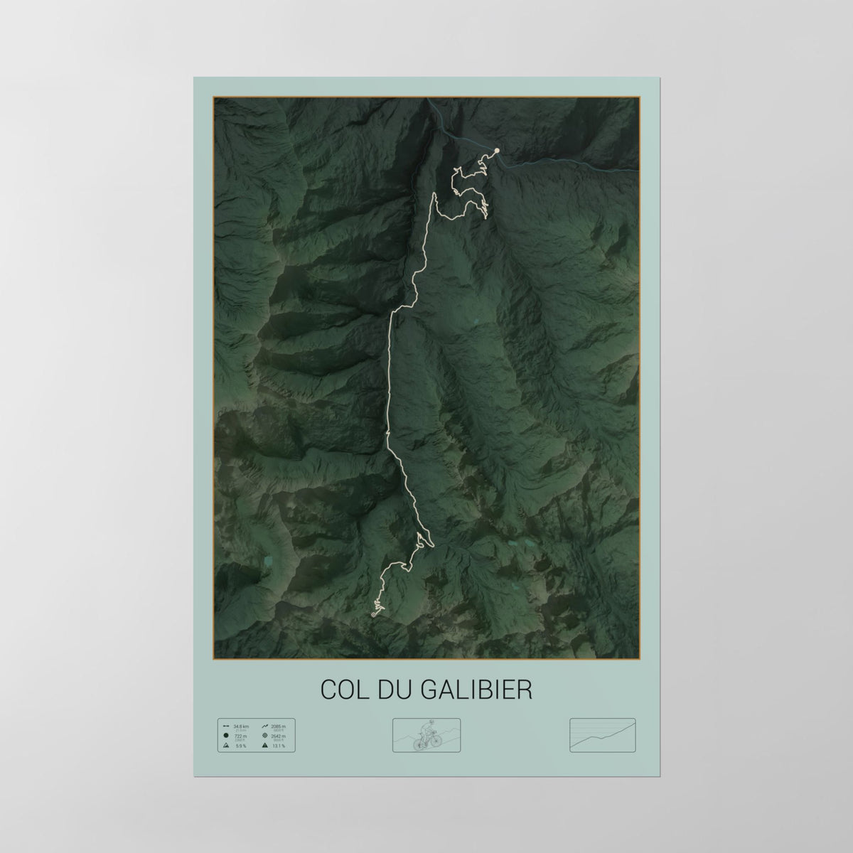 Col du Galibier poster
