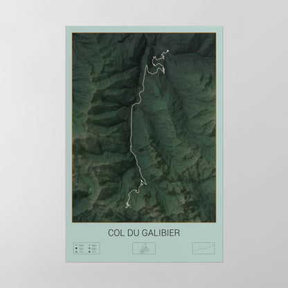 Col du Galibier poster