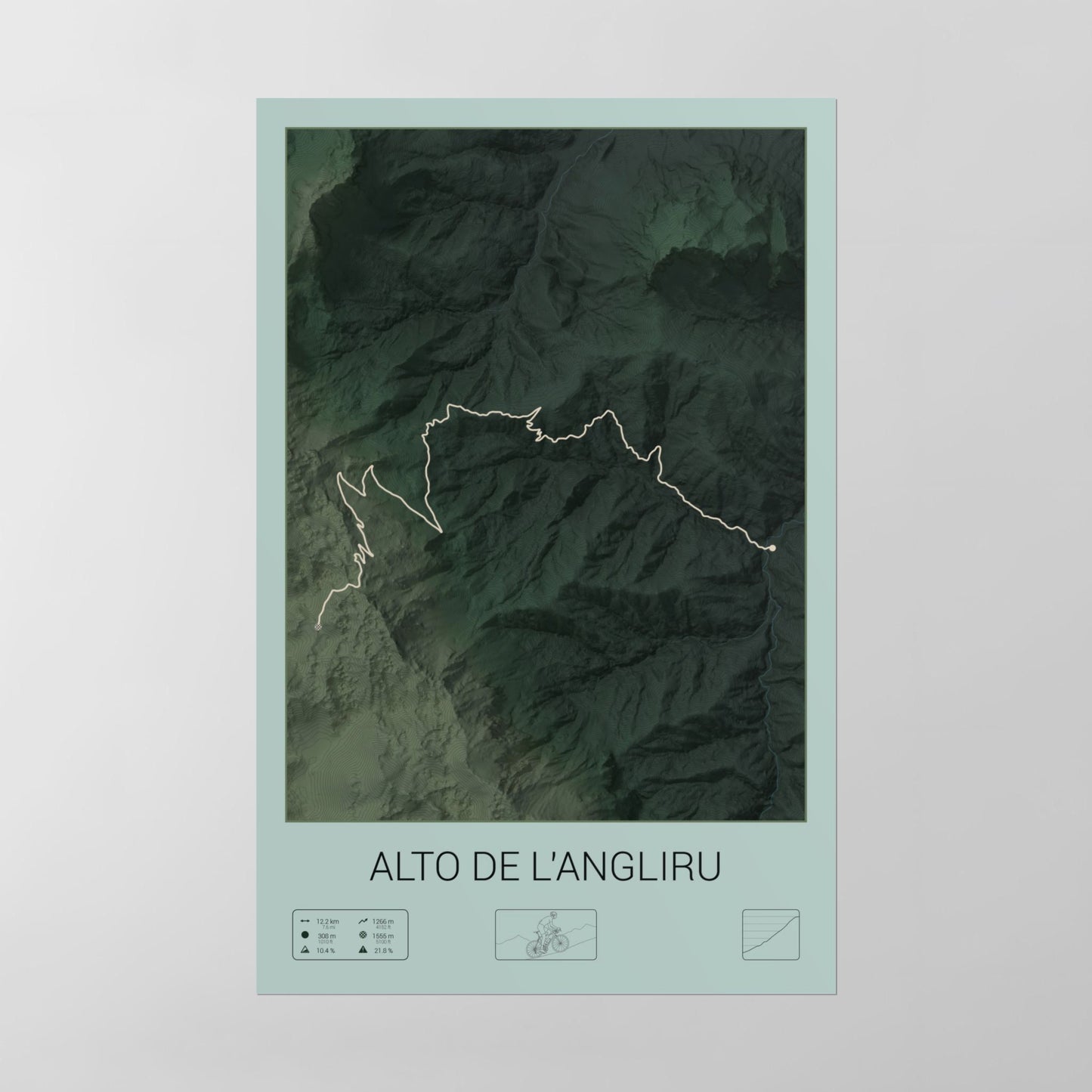 Alto de l'Angliru poster