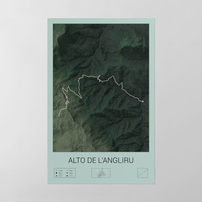 Alto de l'Angliru poster