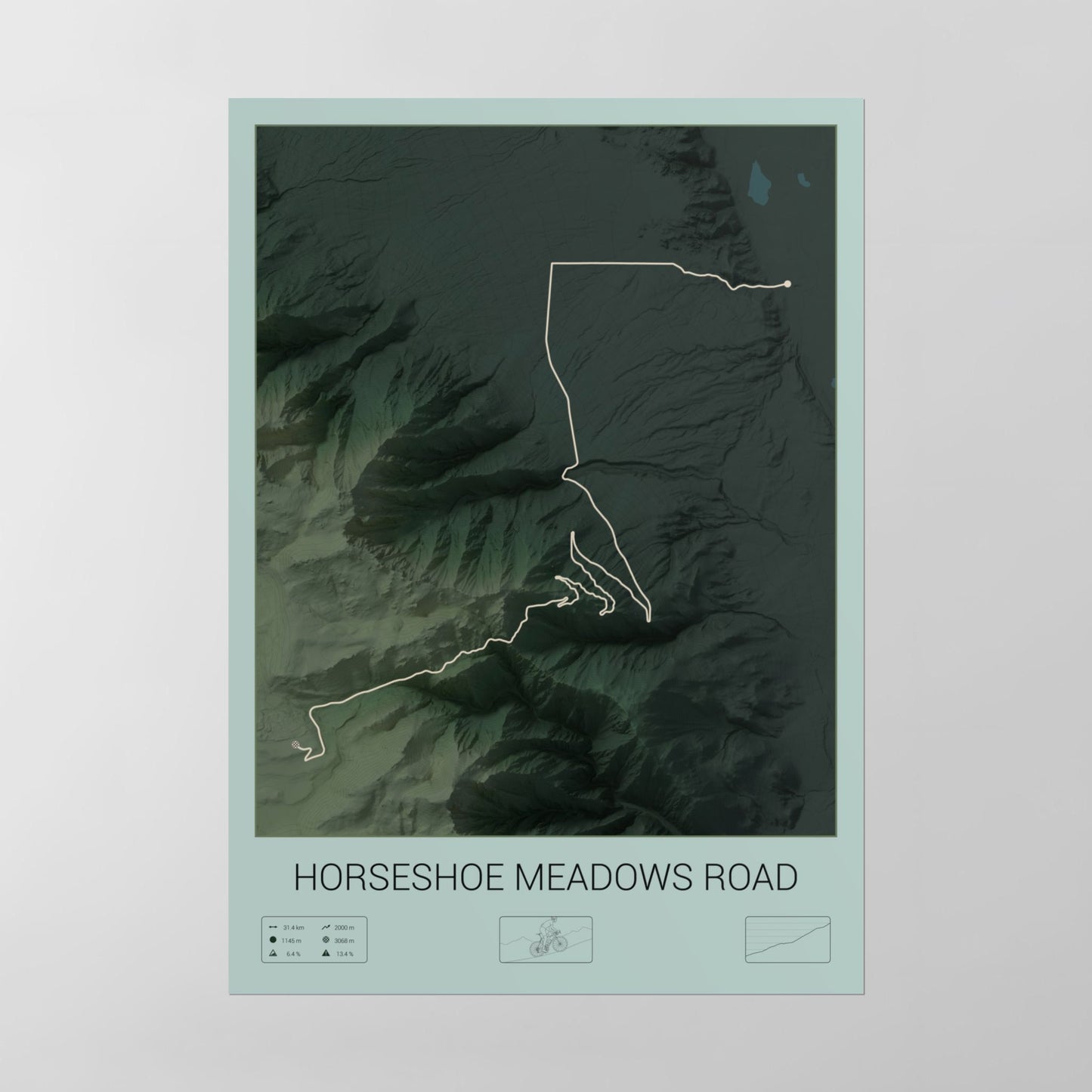 Horseshoe Meadows Road poster