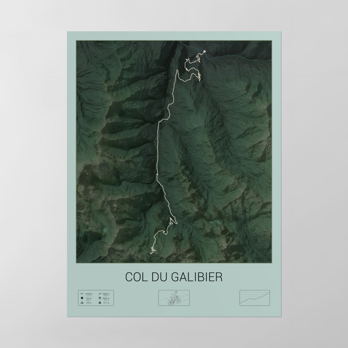 Col du Galibier poster