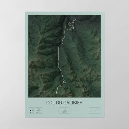 Col du Galibier poster