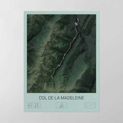 Col de la Madeleine poster