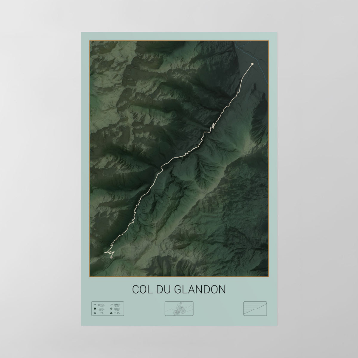 Col du Glandon poster