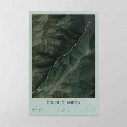 Col du Glandon poster