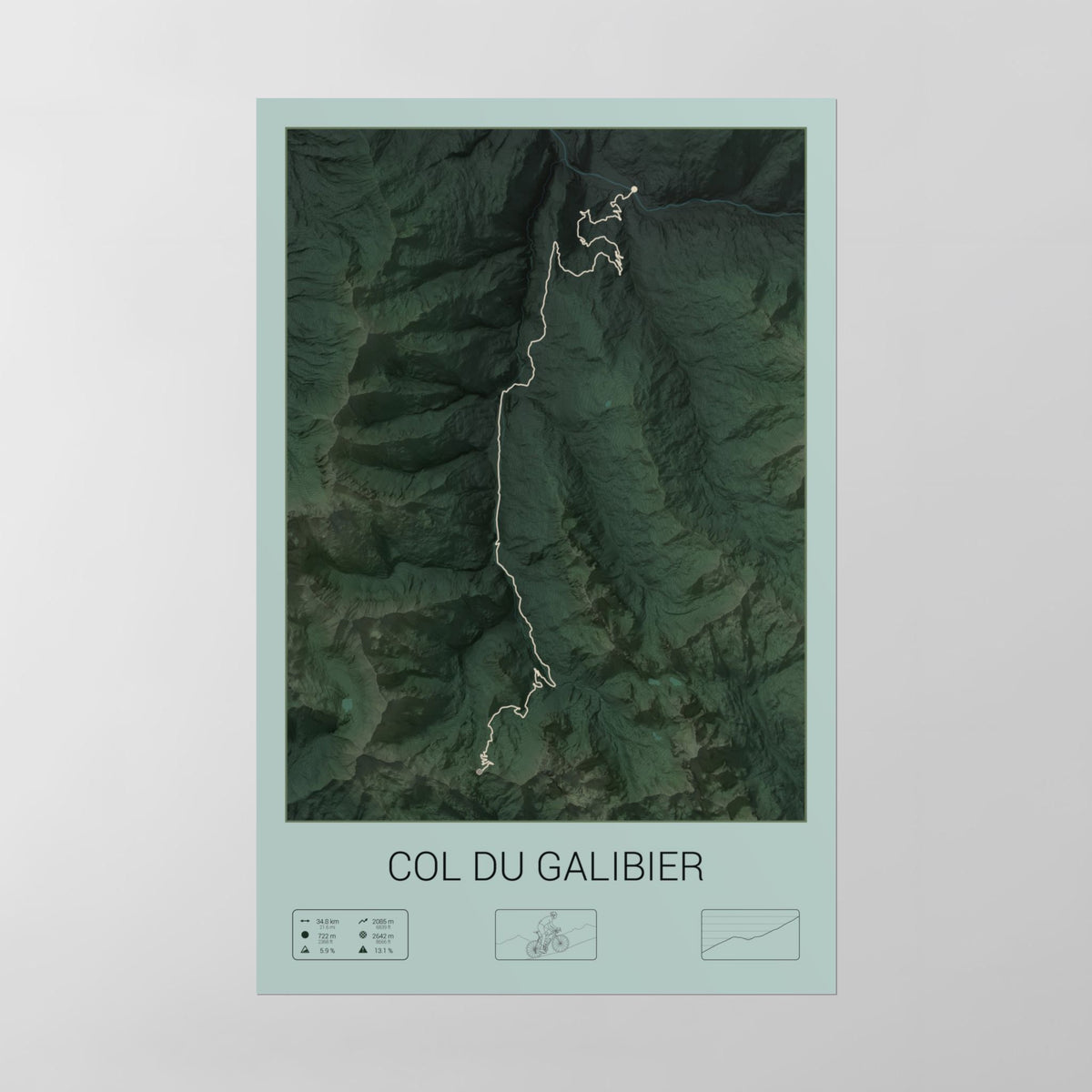 Col du Galibier poster