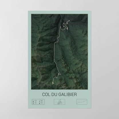 Col du Galibier poster