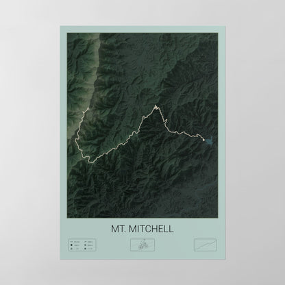 Mt. Mitchell poster