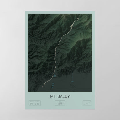 Mt. Baldy poster