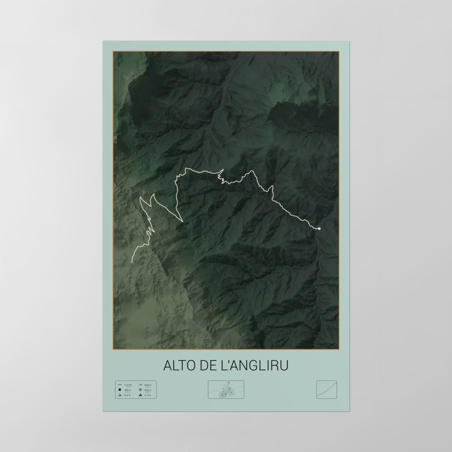 Alto de l'Angliru poster