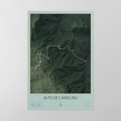 Alto de l'Angliru poster