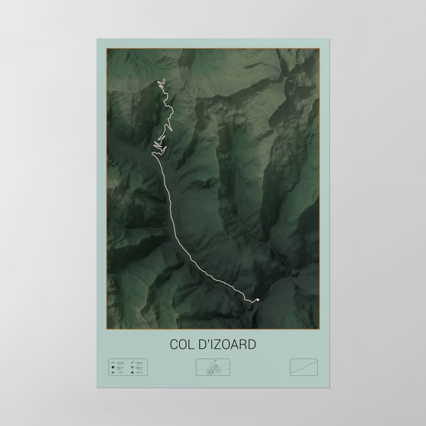 Col d'Izoard poster