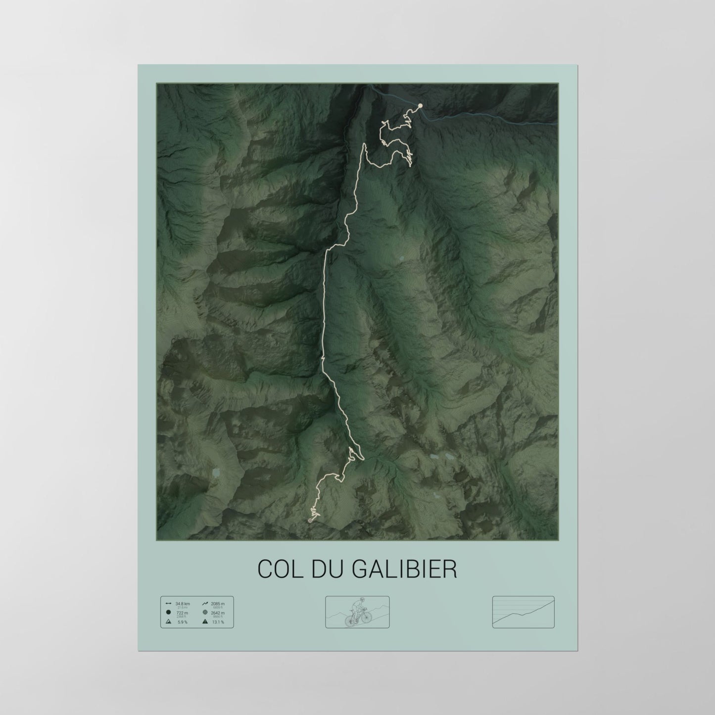 Col du Galibier poster