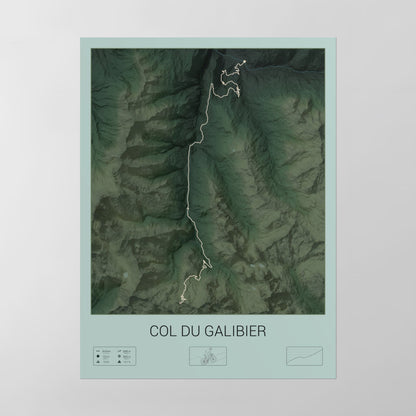 Col du Galibier poster