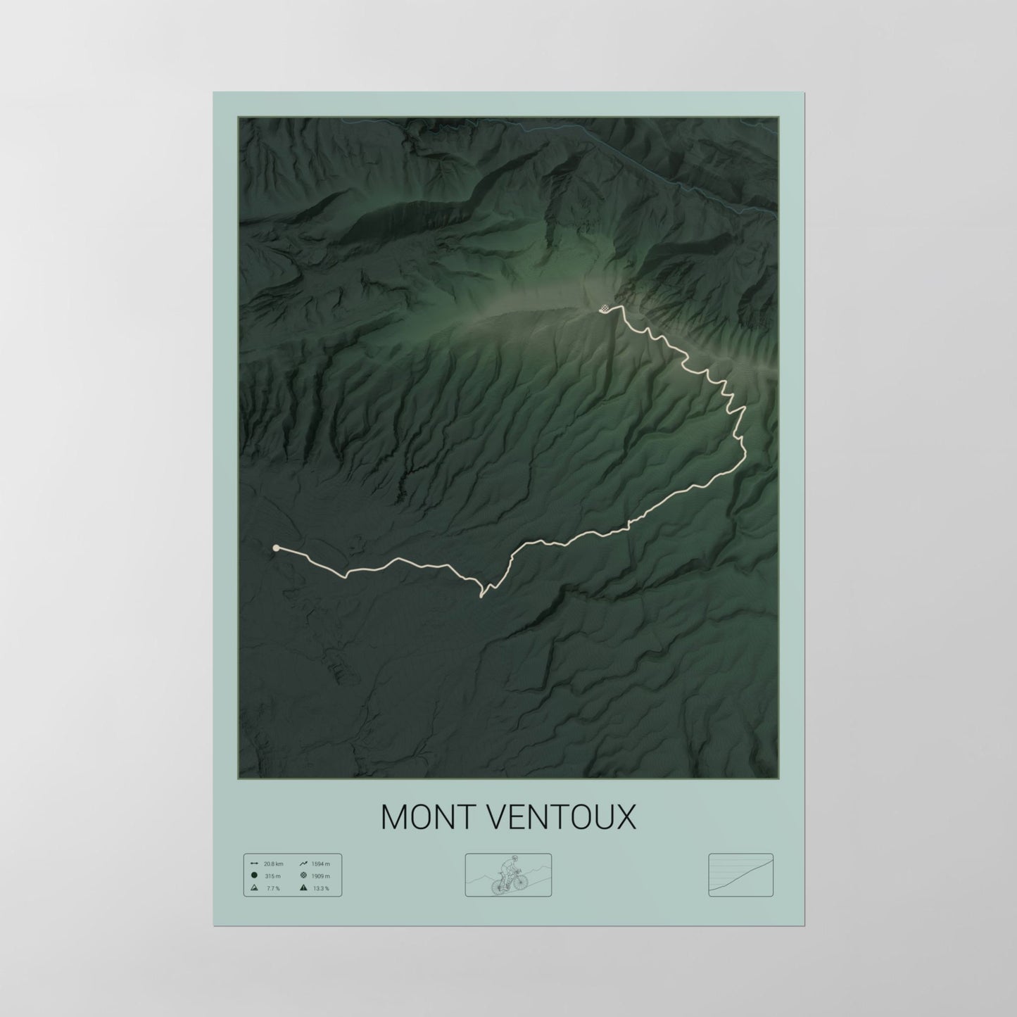 Mont Ventoux poster