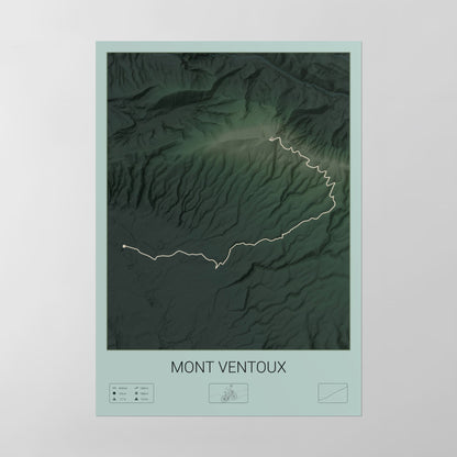 Mont Ventoux poster