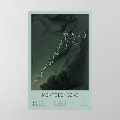 Monte Bondone poster