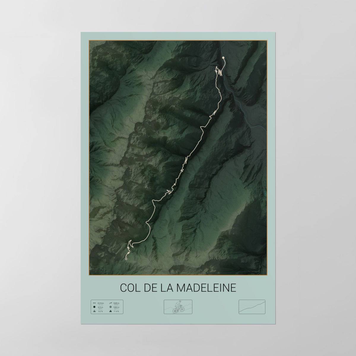 Col de la Madeleine poster