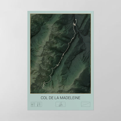 Col de la Madeleine poster