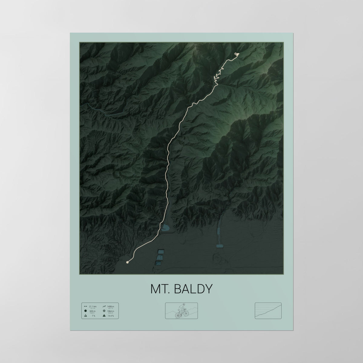 Mt. Baldy poster