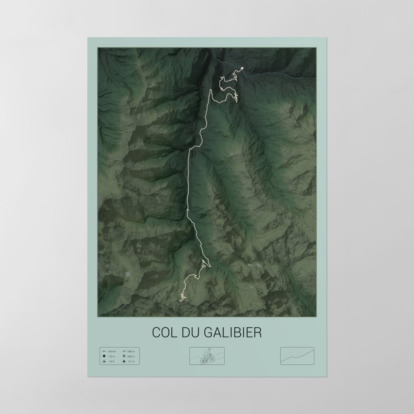Col du Galibier poster