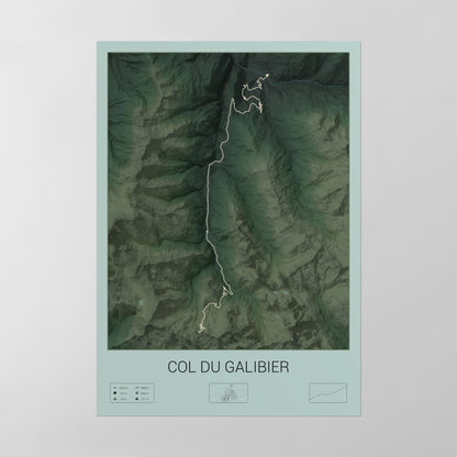 Col du Galibier poster
