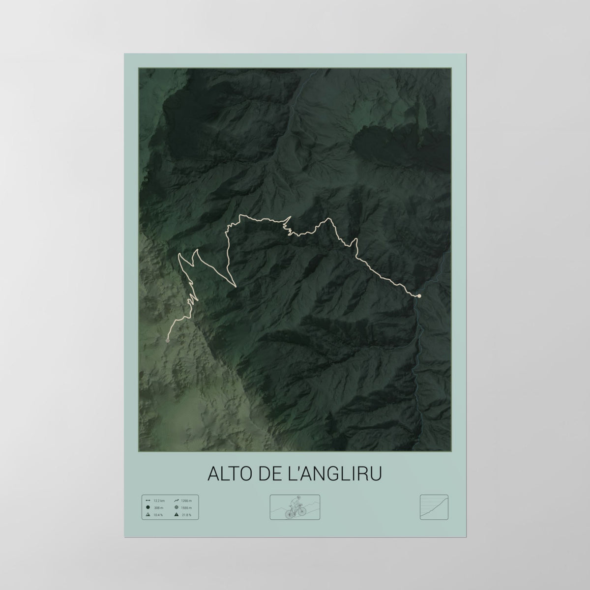 Alto de l'Angliru poster