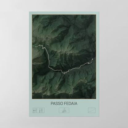 Passo Fedaia poster