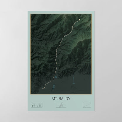 Mt. Baldy poster