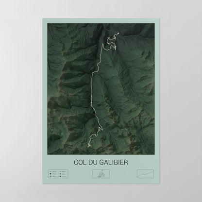 Col du Galibier poster