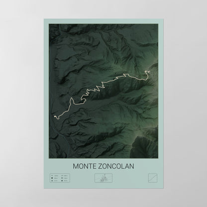 Monte Zoncolan poster