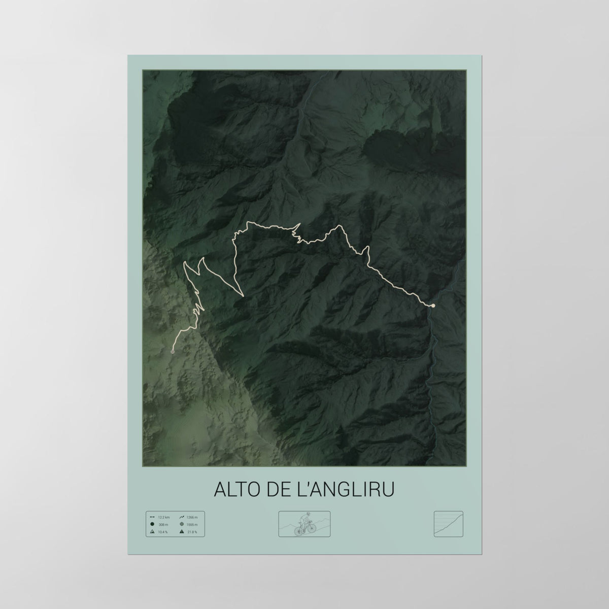 Alto de l'Angliru poster