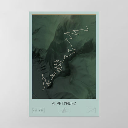 Alpe d'Huez poster
