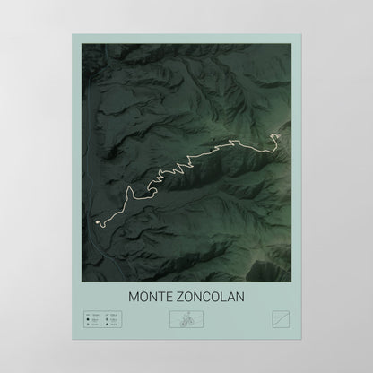Monte Zoncolan poster
