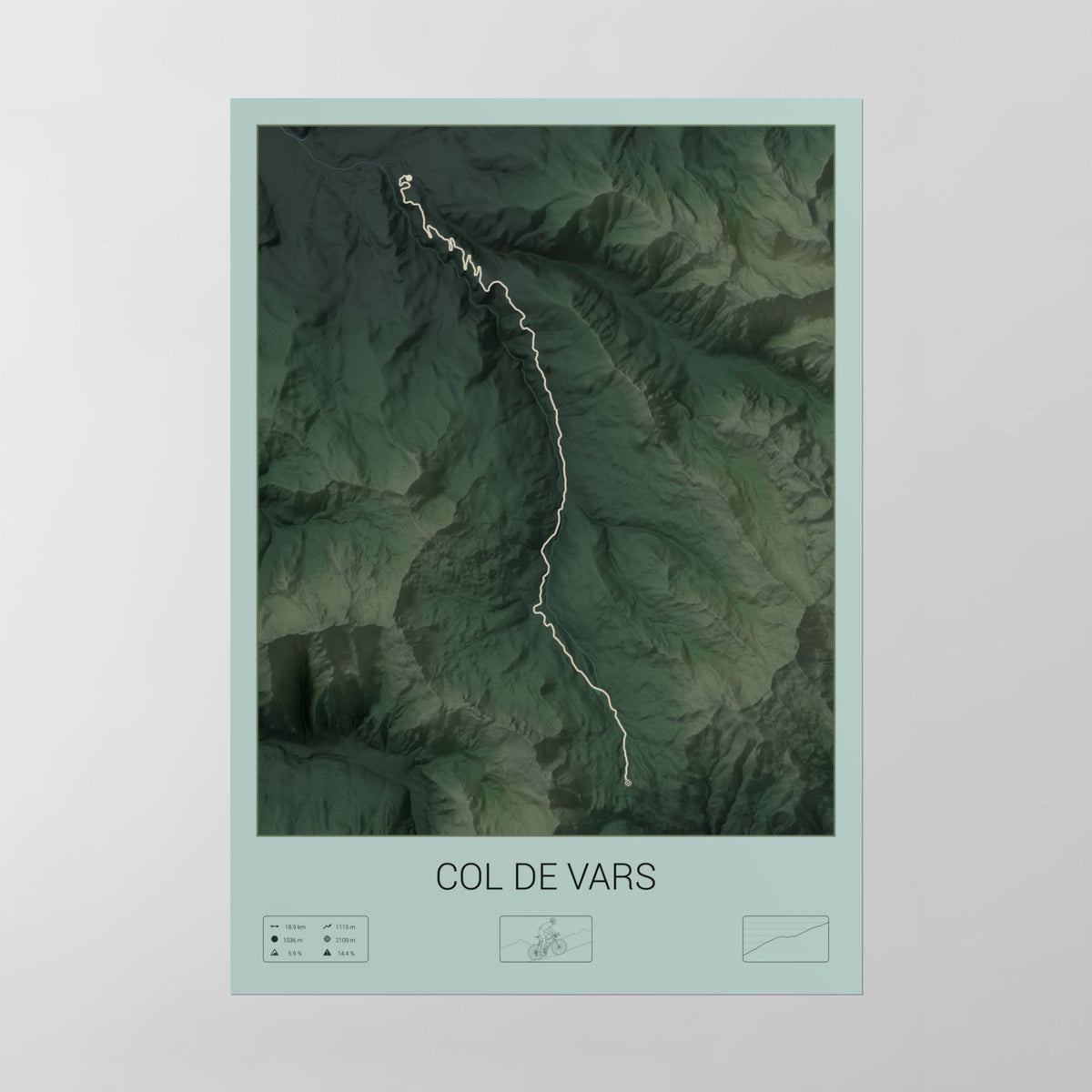Col de Vars poster