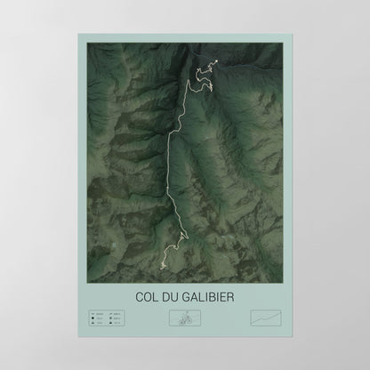 Col du Galibier poster