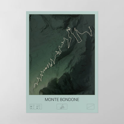 Monte Bondone poster