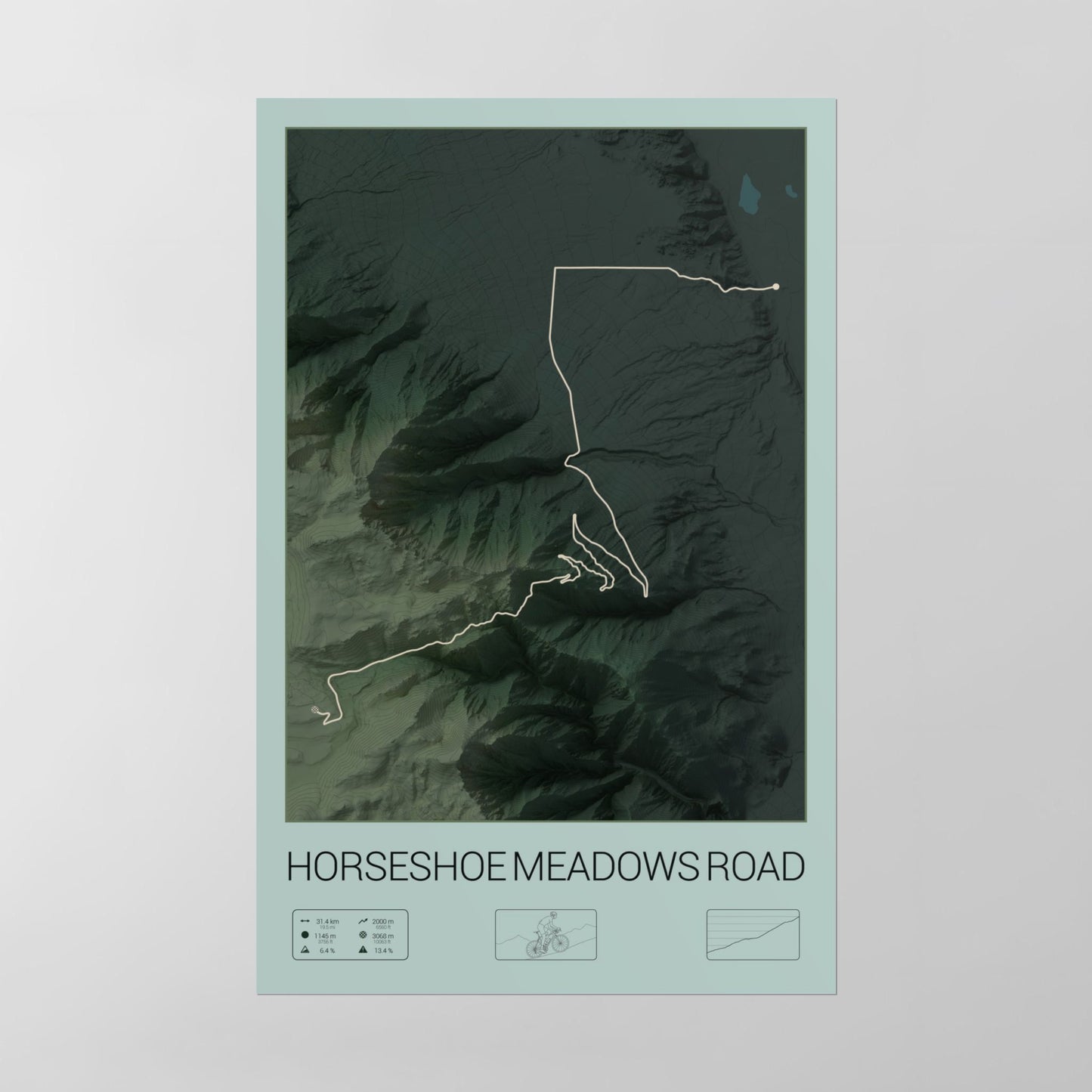 Horseshoe Meadows Road poster