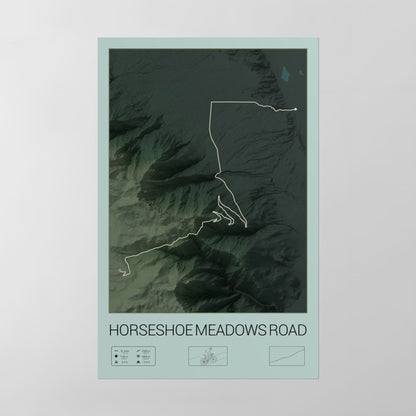 Horseshoe Meadows Road poster