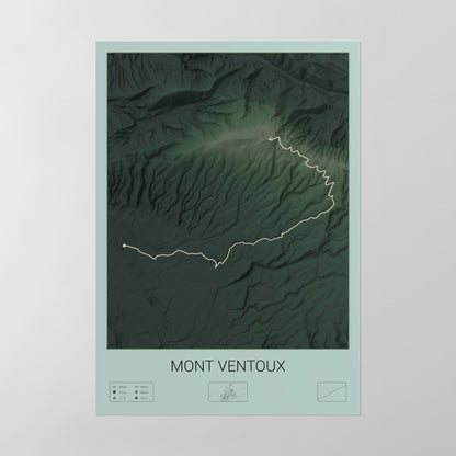 Mont Ventoux poster