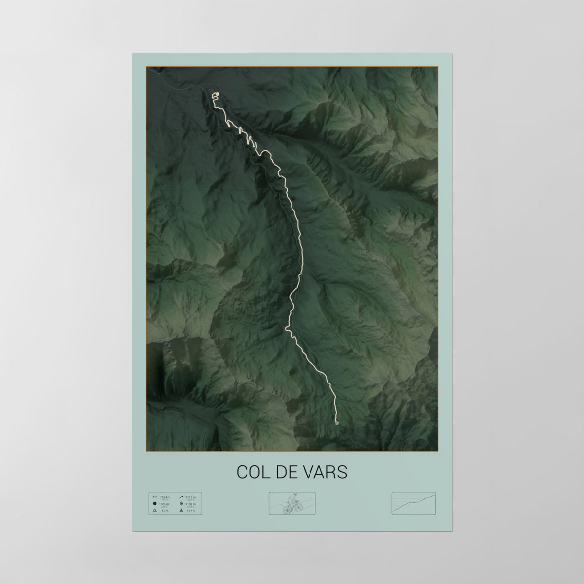 Col de Vars poster