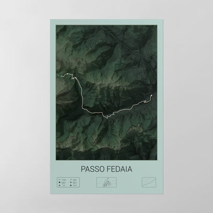 Passo Fedaia poster