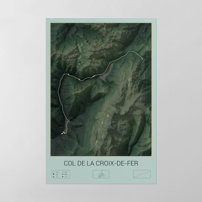 Col de la Croix-de-Fer poster